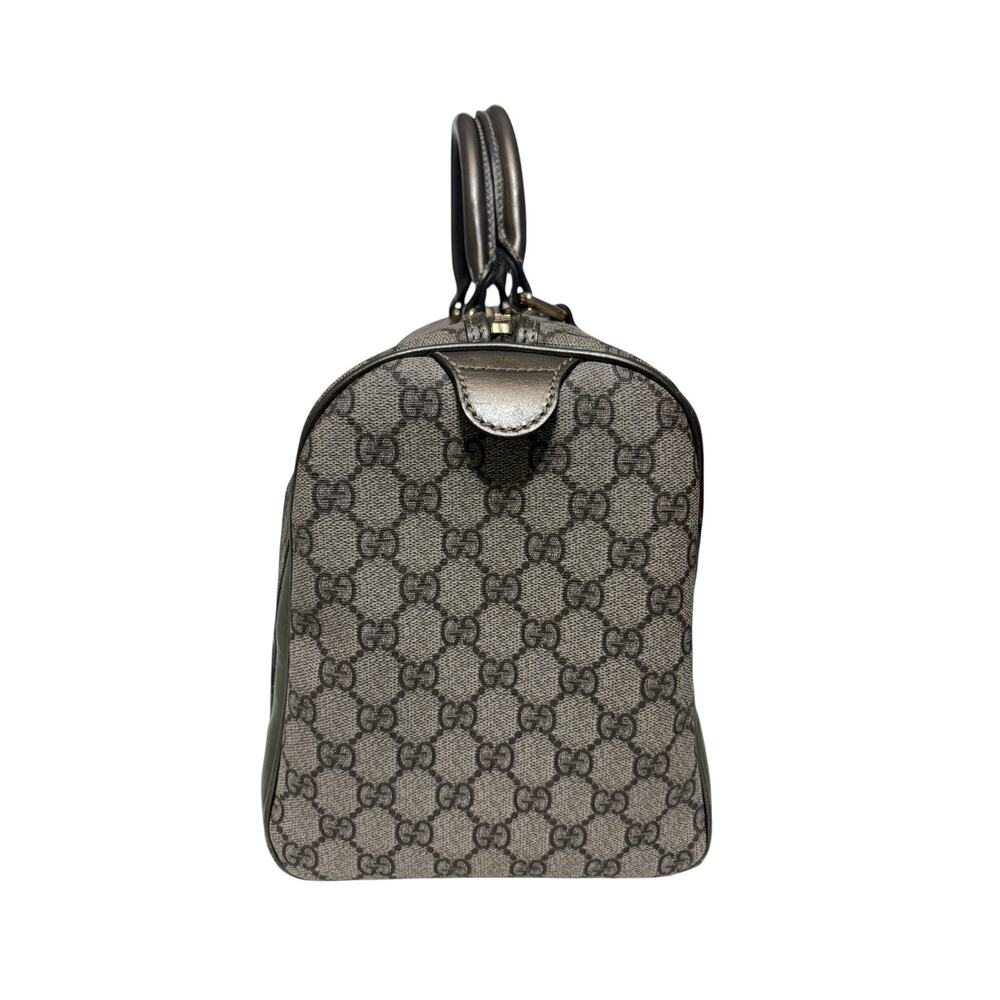 Gucci x Unicef Snowman In Africa Boston Monogram Bag - Picture 4 of 14